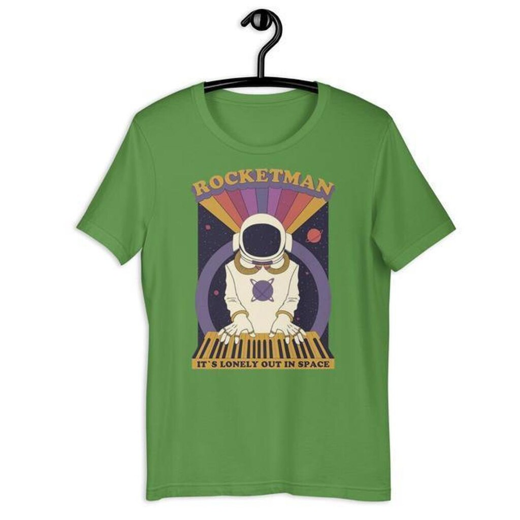 Camiseta Tshirt Masculina Rocketman Astronauta