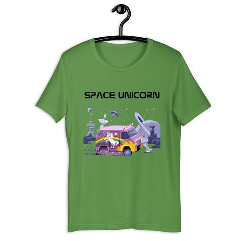 Camiseta Tshirt Masculina Space Unicórnio