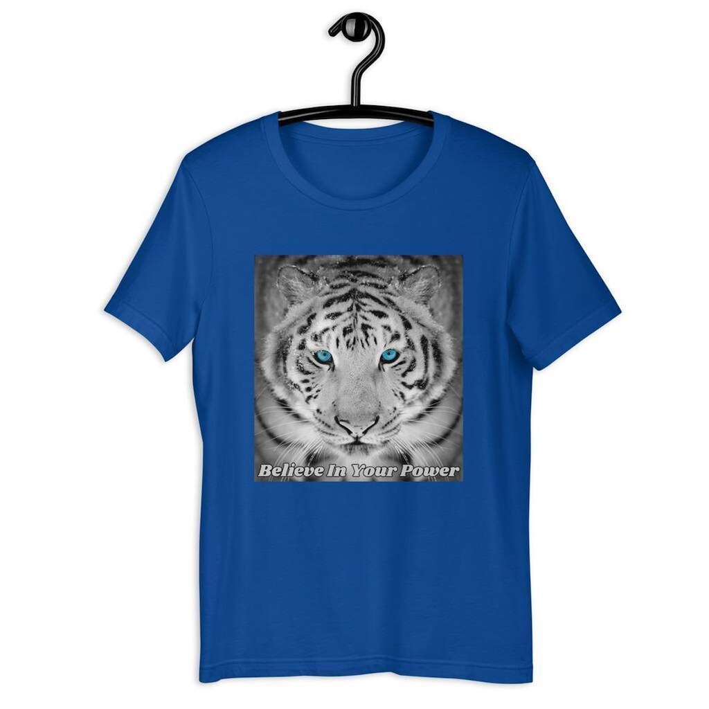 Camiseta Tshirt Masculina Tigre Believe In Your Power