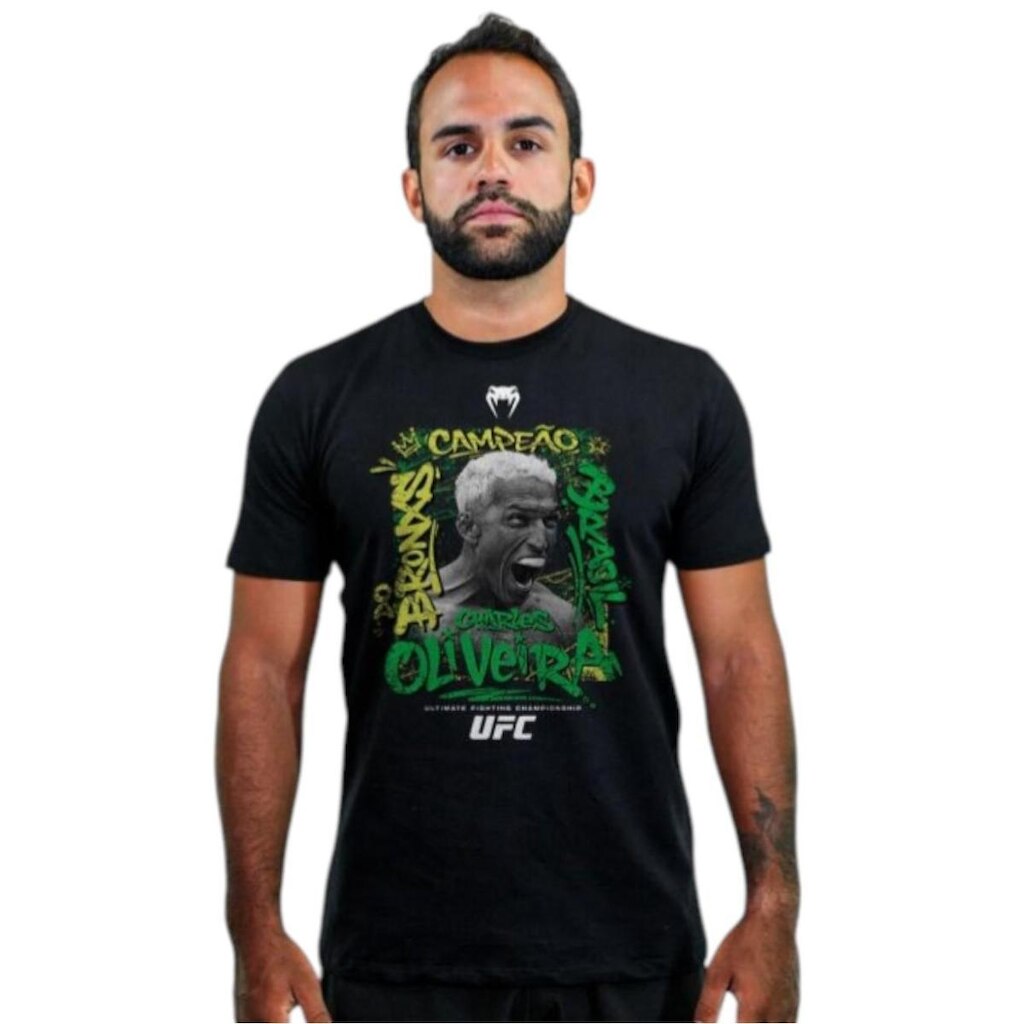 Camiseta UFC Venum Charles Oliveira Iluminado - P