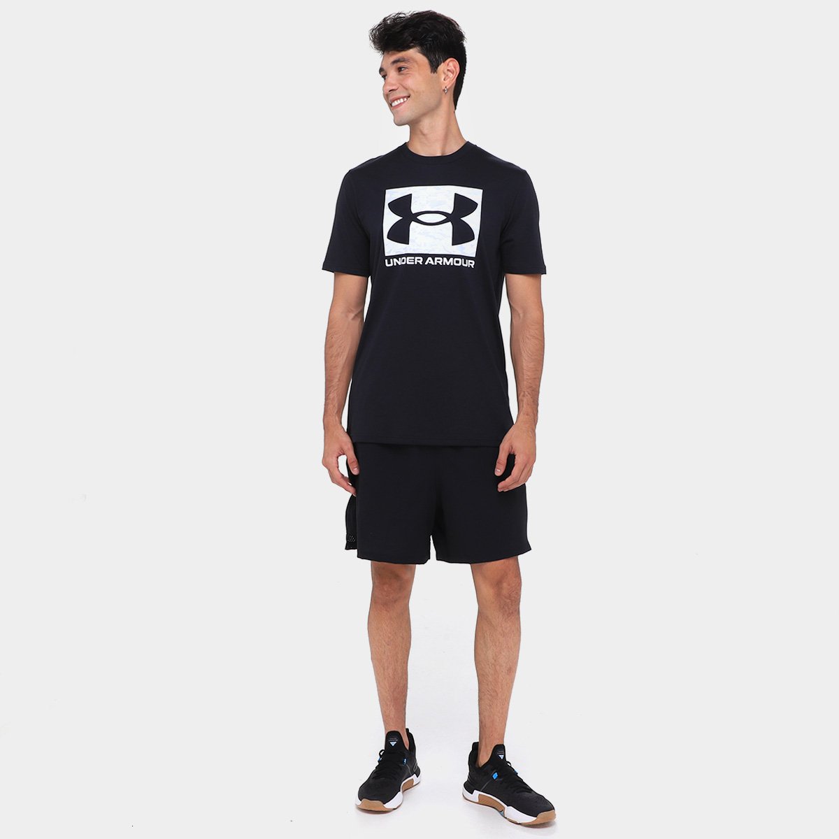 Camiseta Under Armour Camo Boxed Masculina - 3