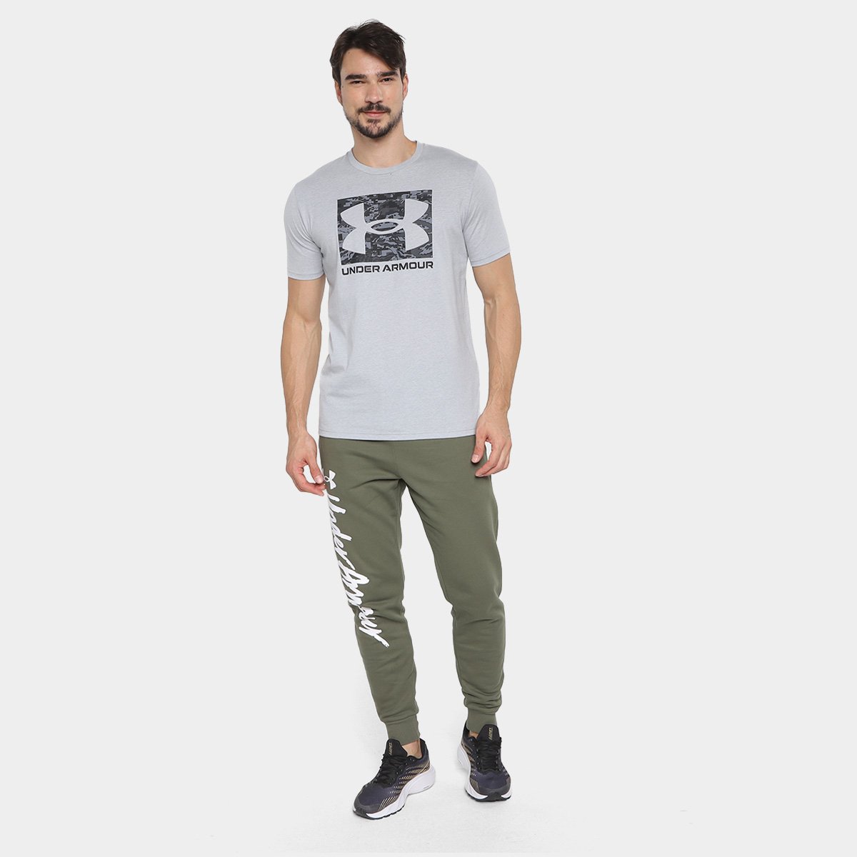 Camiseta Under Armour Camo Boxed Masculina - 3