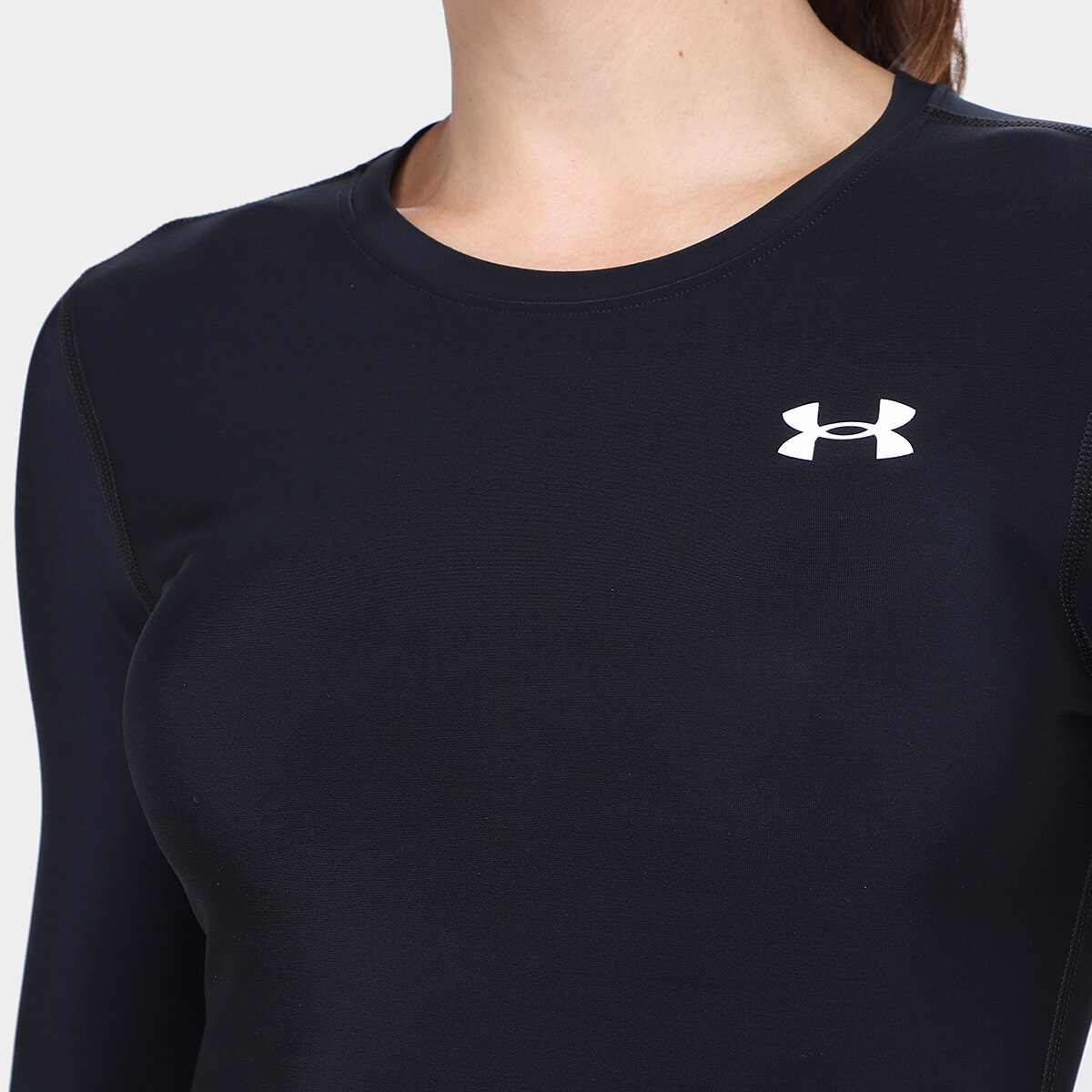 Camiseta Under Armour Compressão Manga Longa Feminina - 2