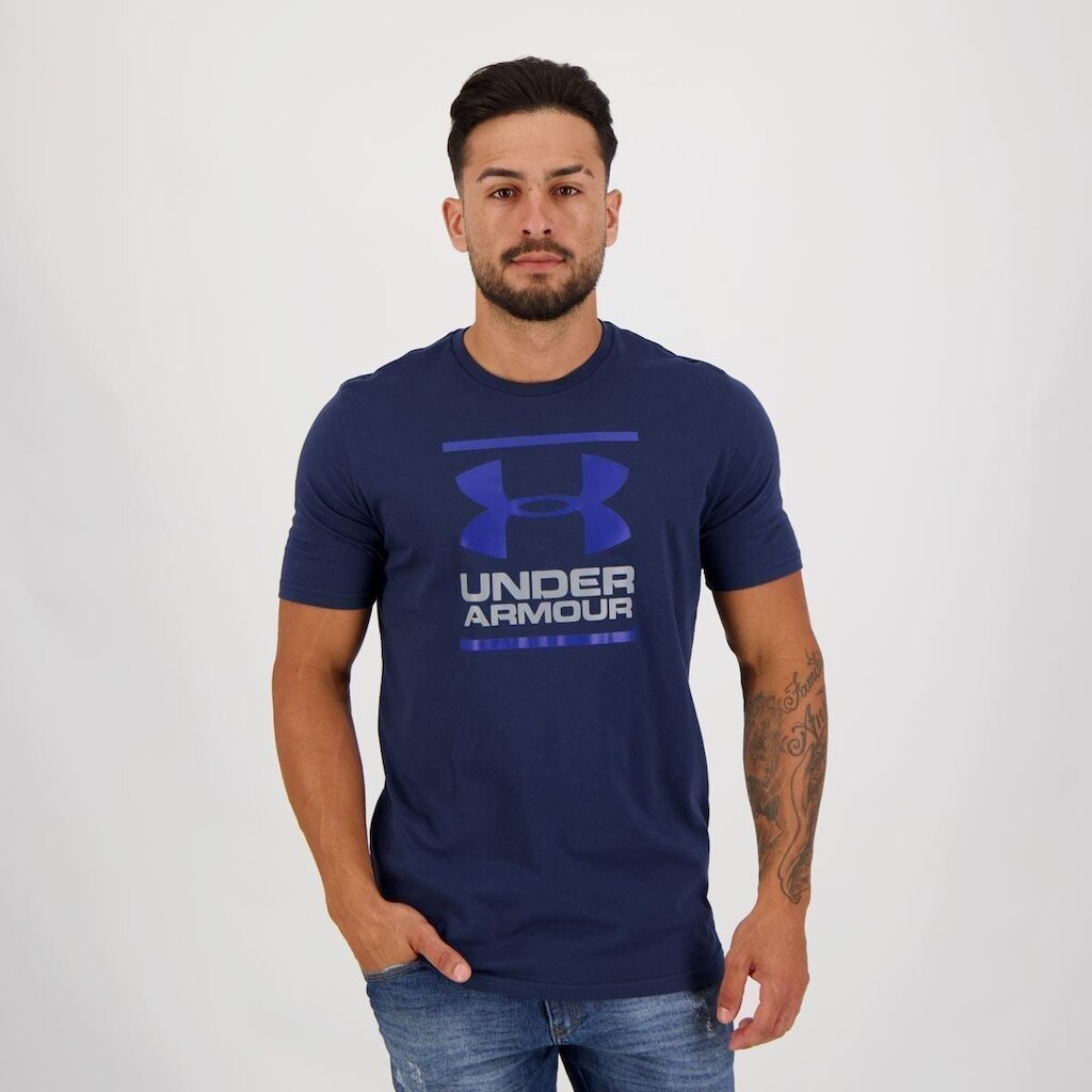 Camiseta Under Armour GL Foundation Marinho