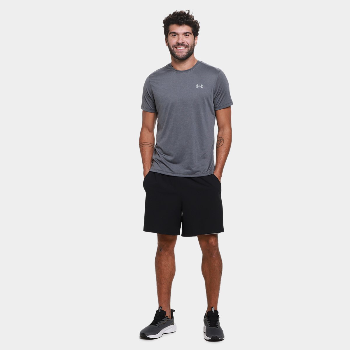 Camiseta Under Armour Launch Sho Masculina - 3
