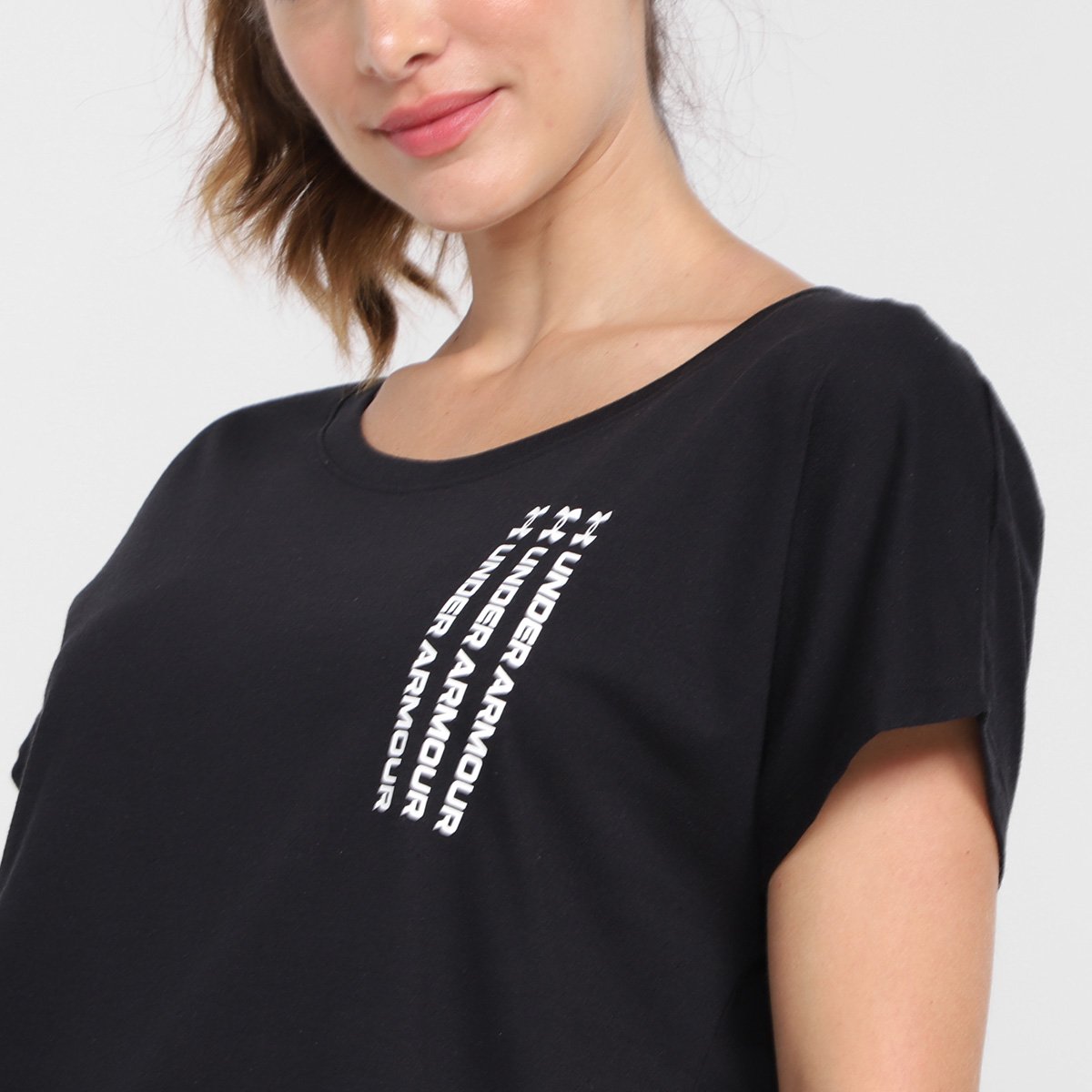 Camiseta Under Armour Live Repeat Feminina - 2