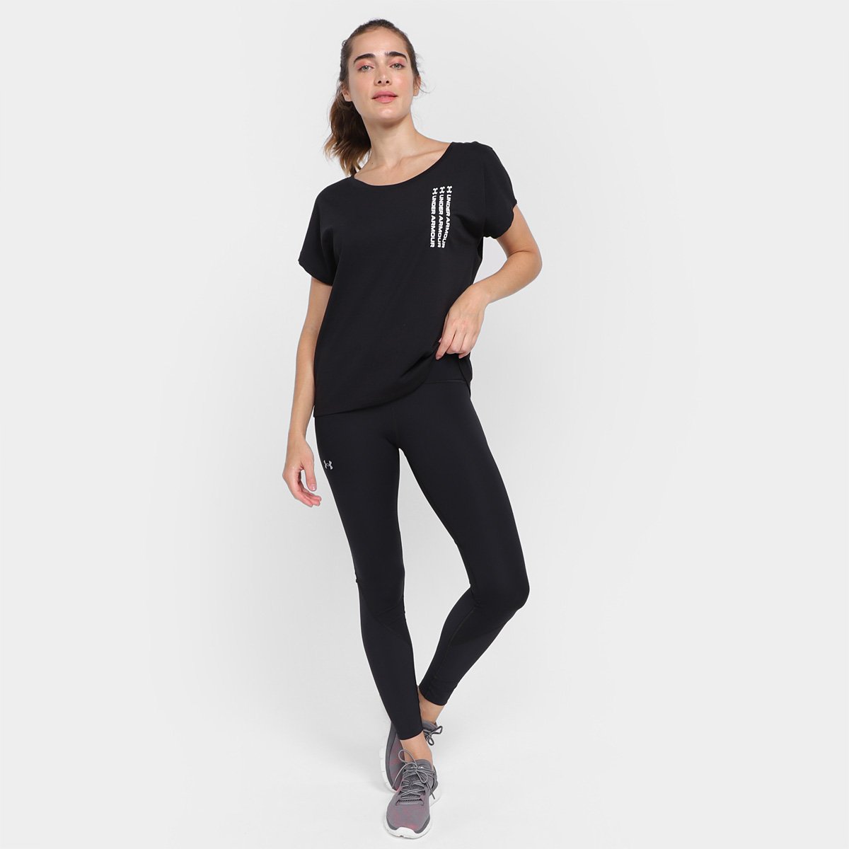 Camiseta Under Armour Live Repeat Feminina - 3
