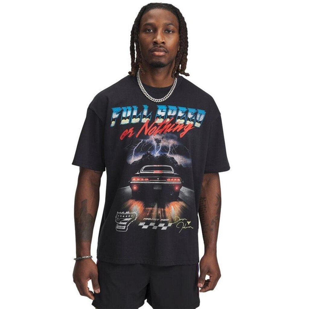 Camiseta Under Armour Project Rock Full Sped Masculino