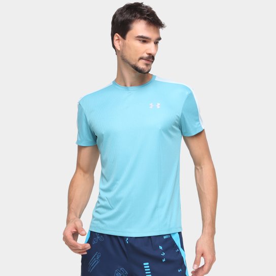 Camiseta Under Armour Speed Stride Masculina - Azul Claro é ruim? Camiseta Under Armour Speed Stride Masculina - Azul Claro é boa?