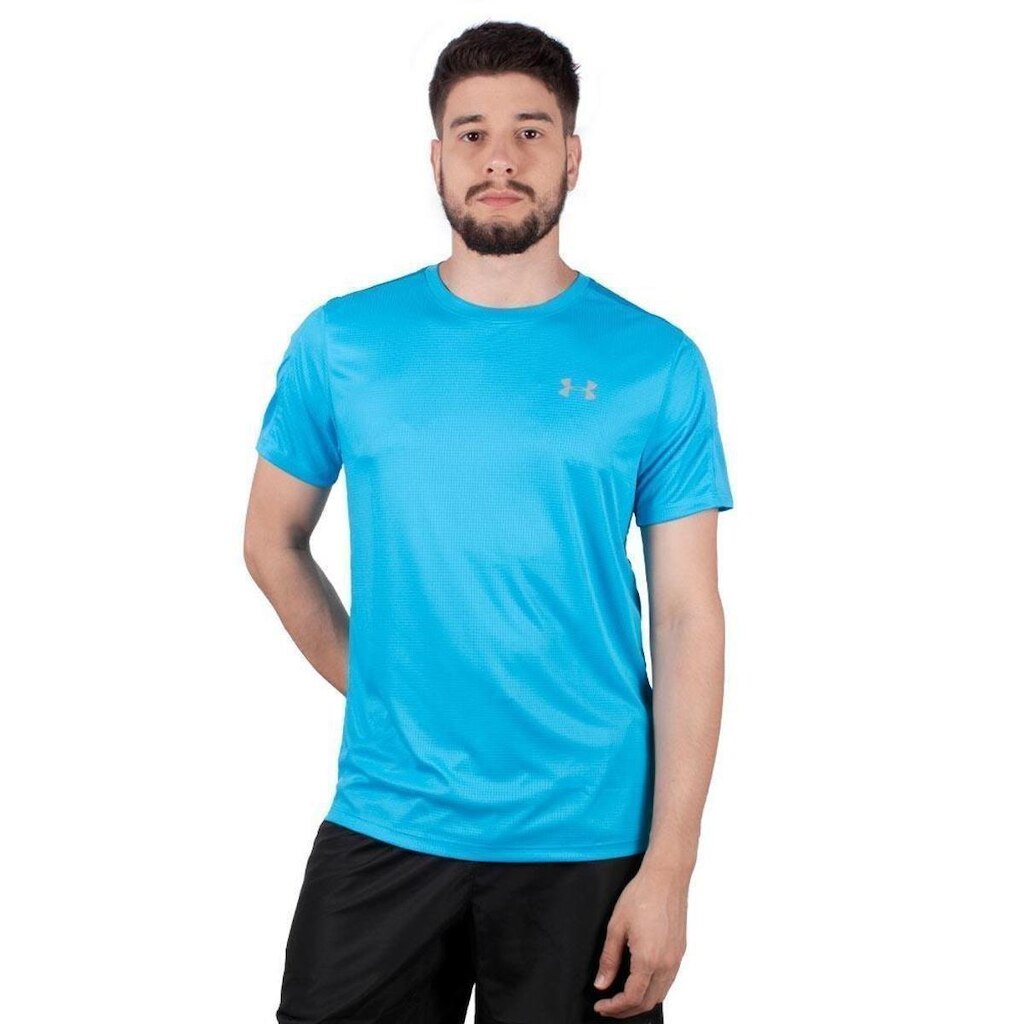 Camiseta Under Armour Speed Stride SS Brz Azul