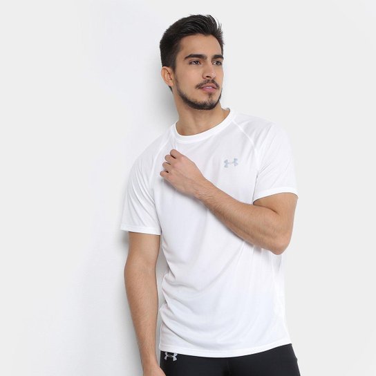 Camiseta Under Armour Speedstride Ss Masculina - Branco | Netshoes
