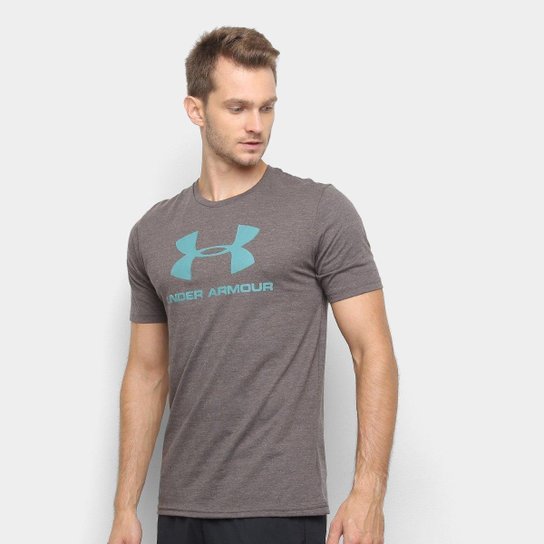 Camiseta Under Armour Sportstyle Logo 19 Masculina - Cinza é ruim? Camiseta Under Armour Sportstyle Logo 19 Masculina - Cinza é boa?