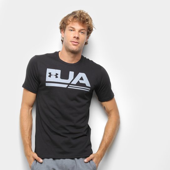 Camiseta Under Armour Sportstyle Masculina - Preto e Cinza é ruim? Camiseta Under Armour Sportstyle Masculina - Preto e Cinza é boa?
