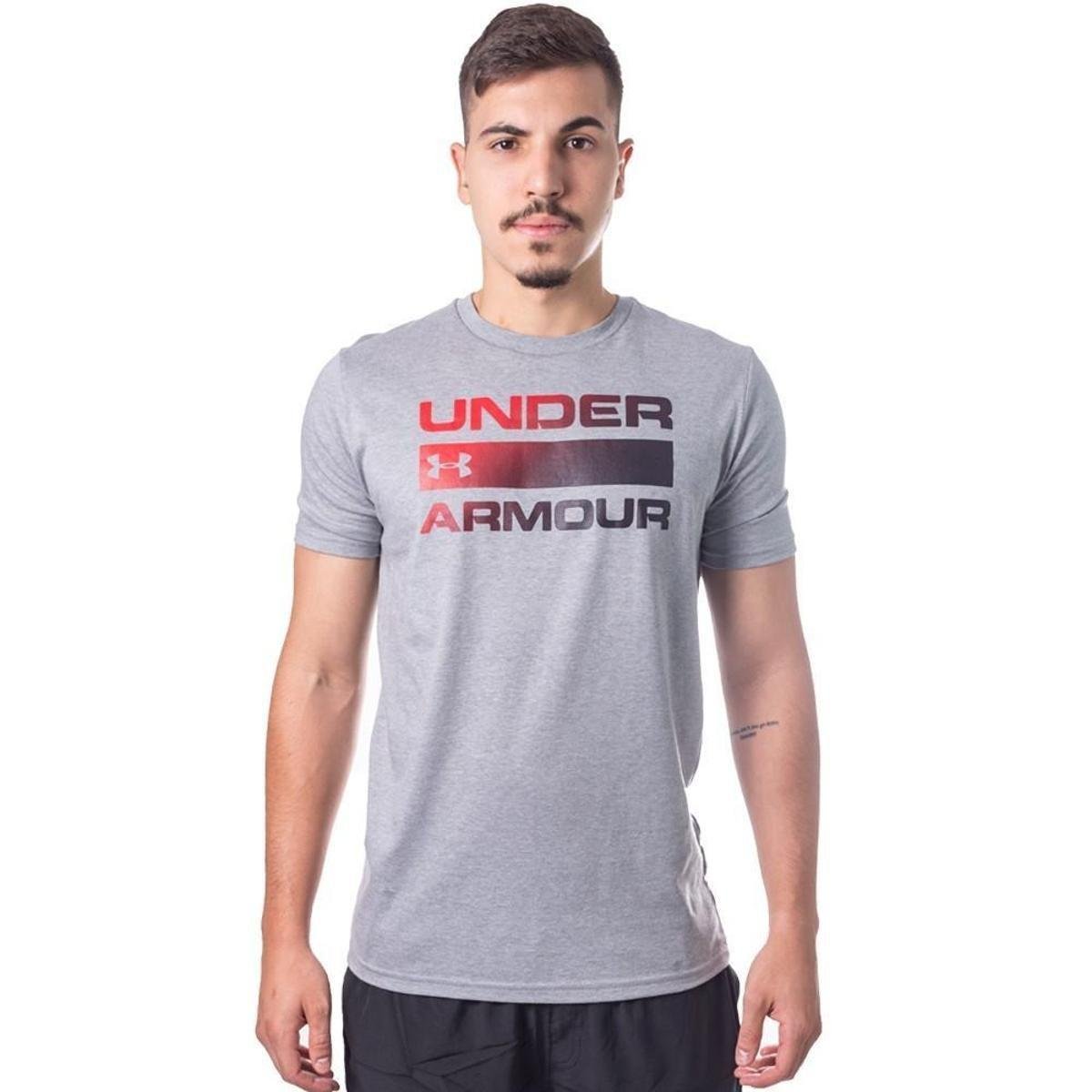 Camiseta Under Armour Team Issue Menor preço em Camiseta Under Armour Team Issue