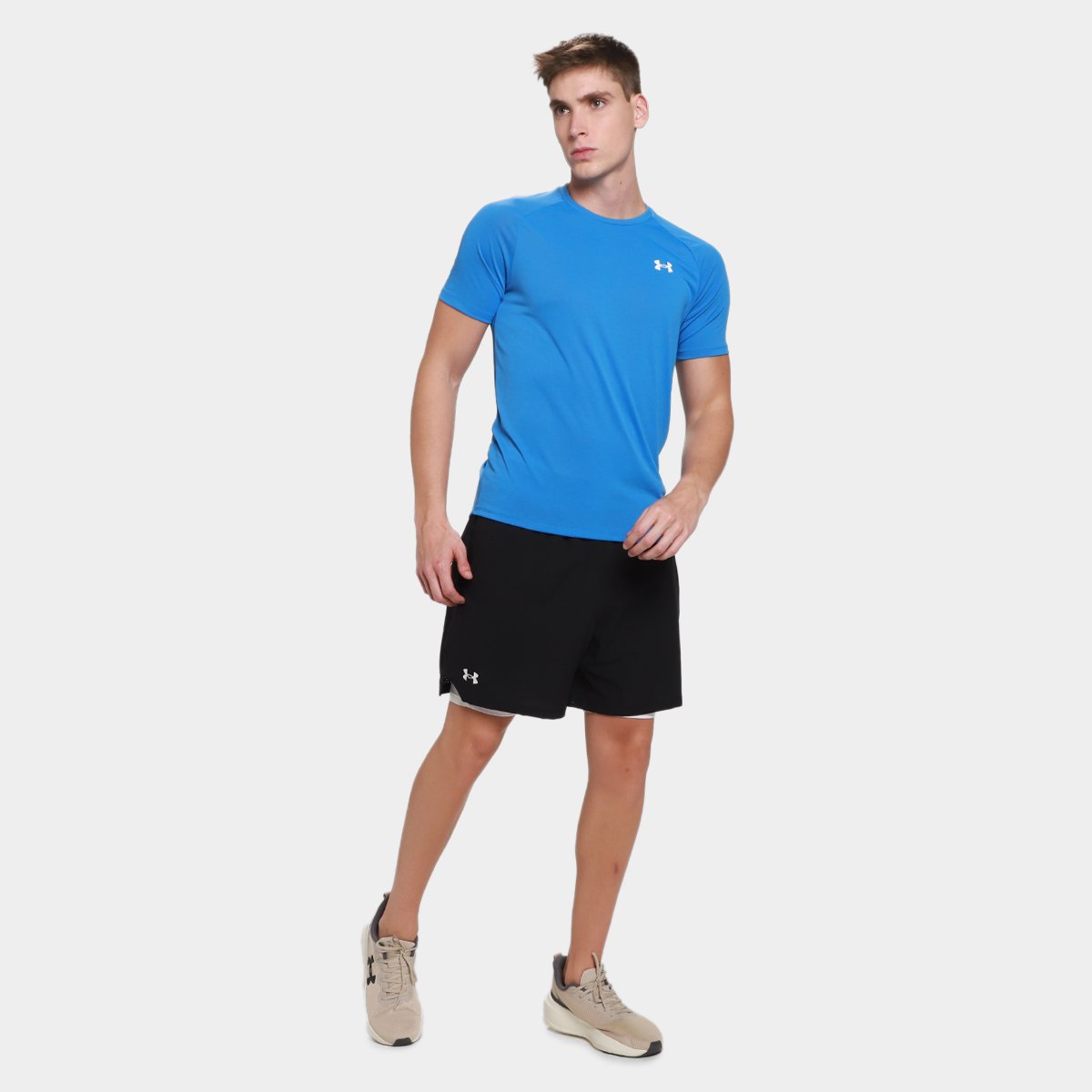 Camiseta Under Armour Tech 2.0 Masculina - 5