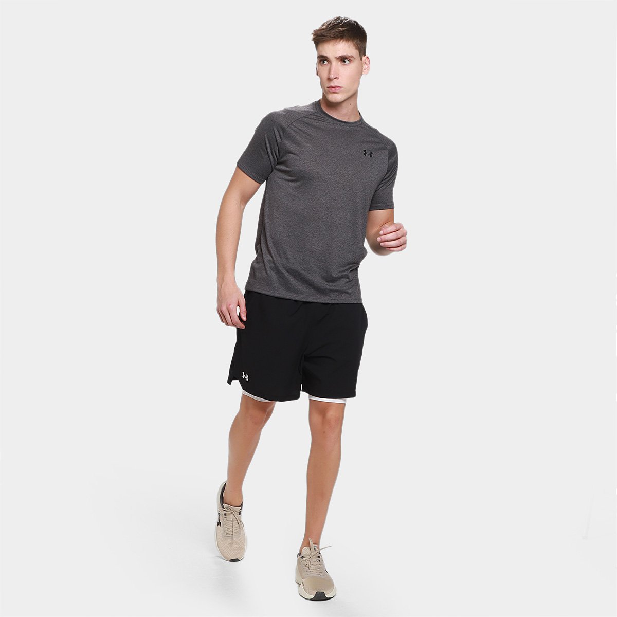 Camiseta Under Armour Tech 2.0 Masculina - 5