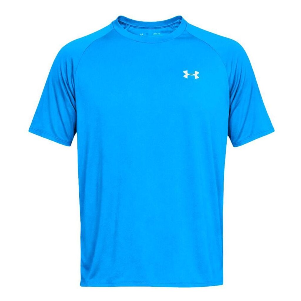 CAMISETA UNDER ARMOUR TECH 2.0 SS MASCULINO - AZUL/BCO GGG
