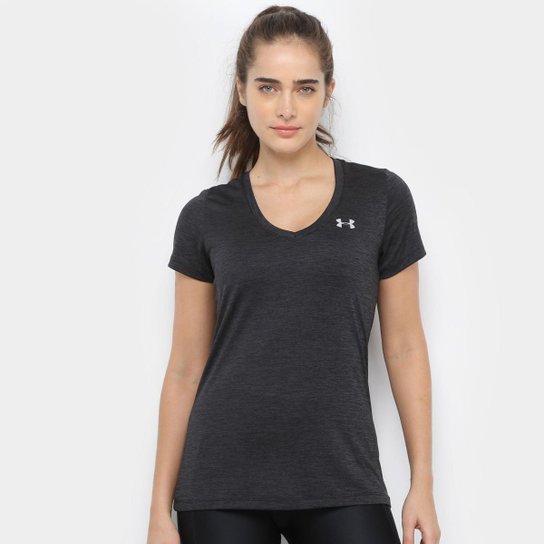 Camiseta Under Armour Tech Ssv-Twist Feminina - Preto é ruim? Camiseta Under Armour Tech Ssv-Twist Feminina - Preto é boa?