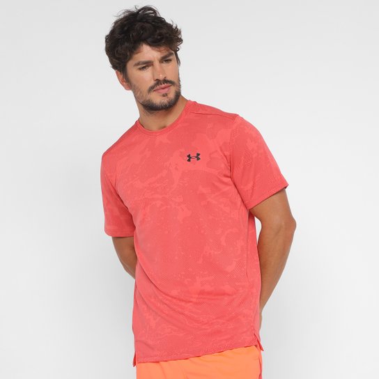 Camiseta Under Armour Tech Vent Jac Masculina - Preto Menor preço em Camiseta Under Armour Tech Vent Jac Masculina - Preto