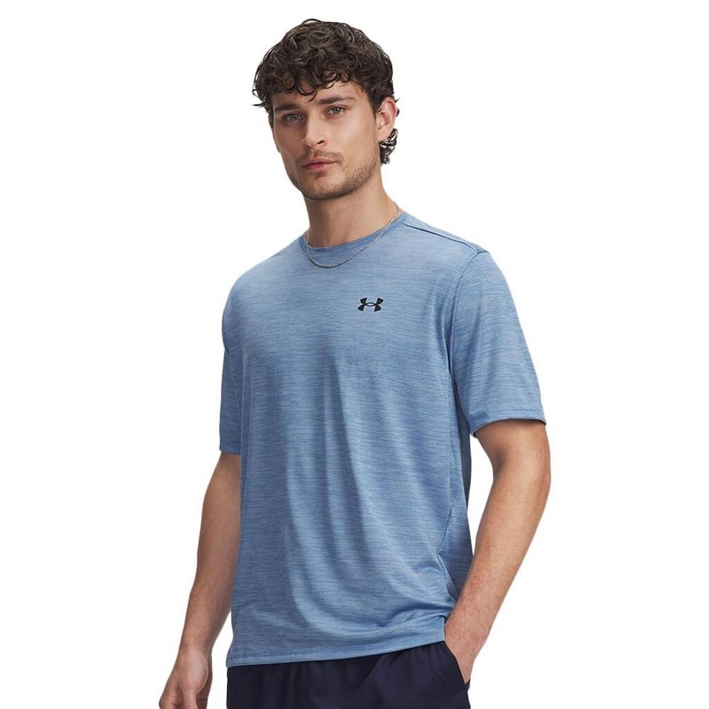 CAMISETA UNDER ARMOUR TECH VENT MASCULINO - AZUL P