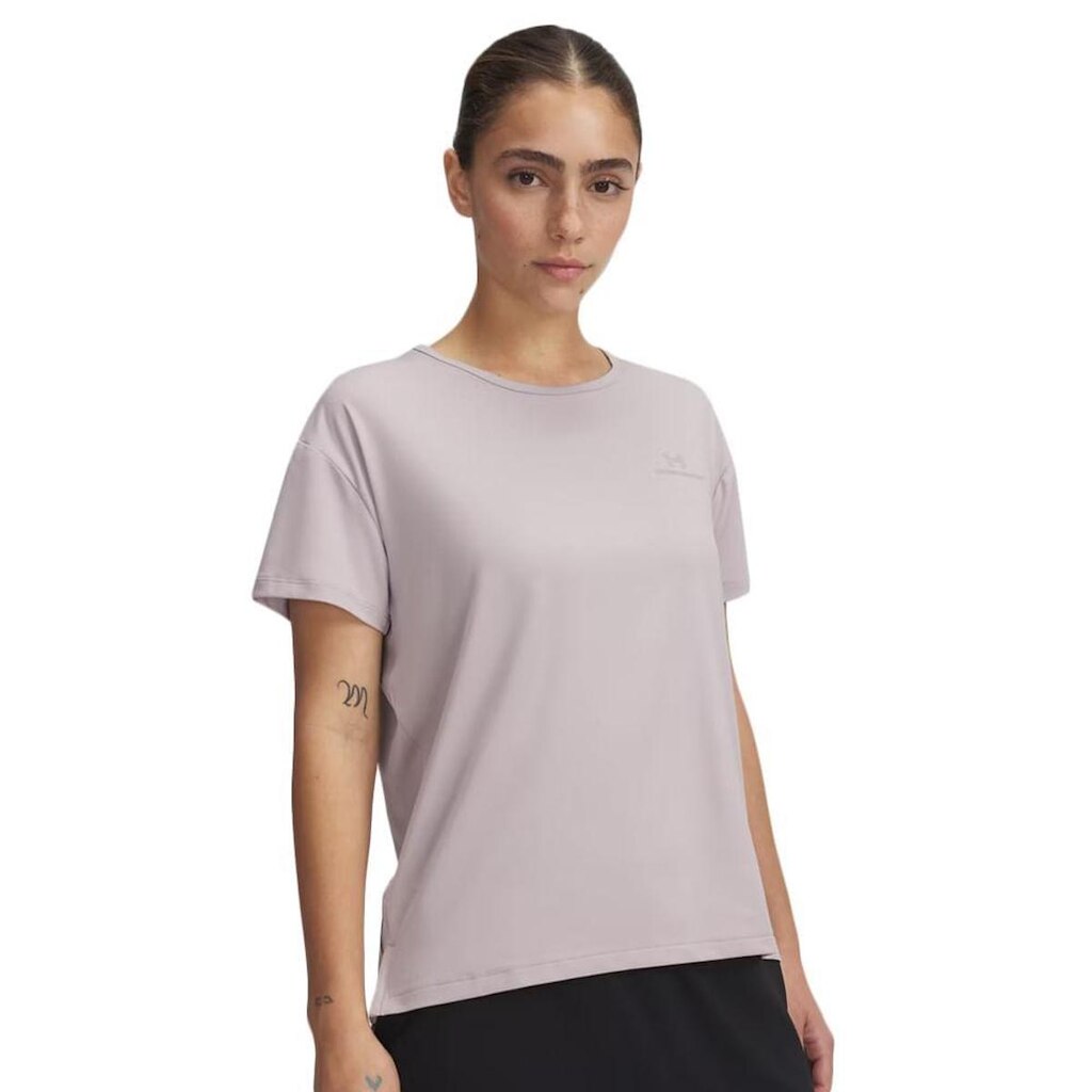 CAMISETA UNDER ARMOUR VANISH ENERGY FEMININA - CINZA CLARO M
