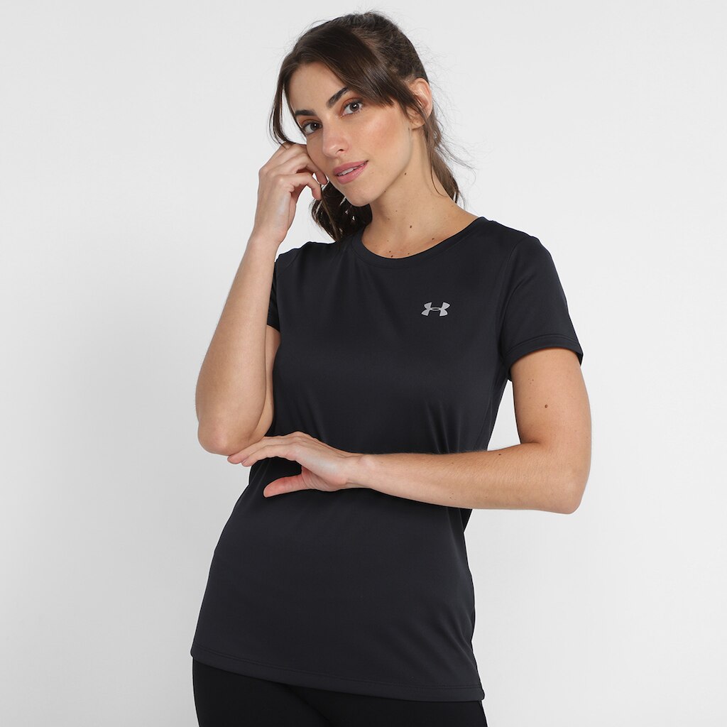 Camiseta Under Armour W Tech Ssc Solid Brz Feminina