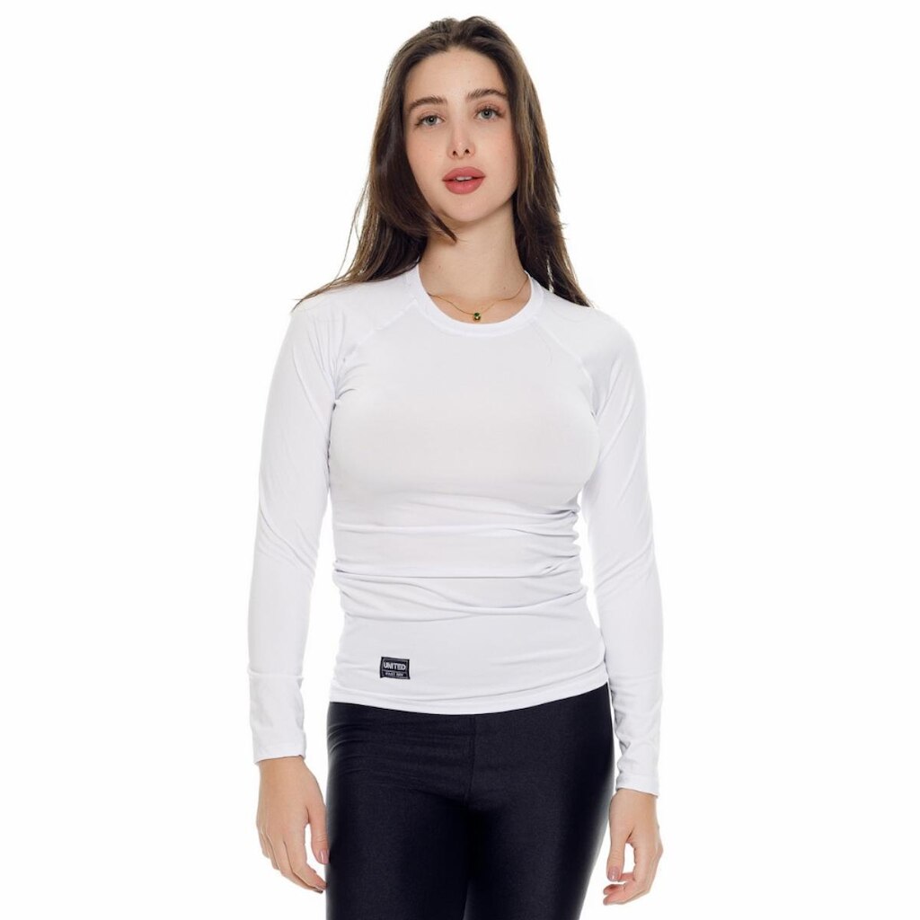 Camiseta United Compressão Proteção Solar Feminina