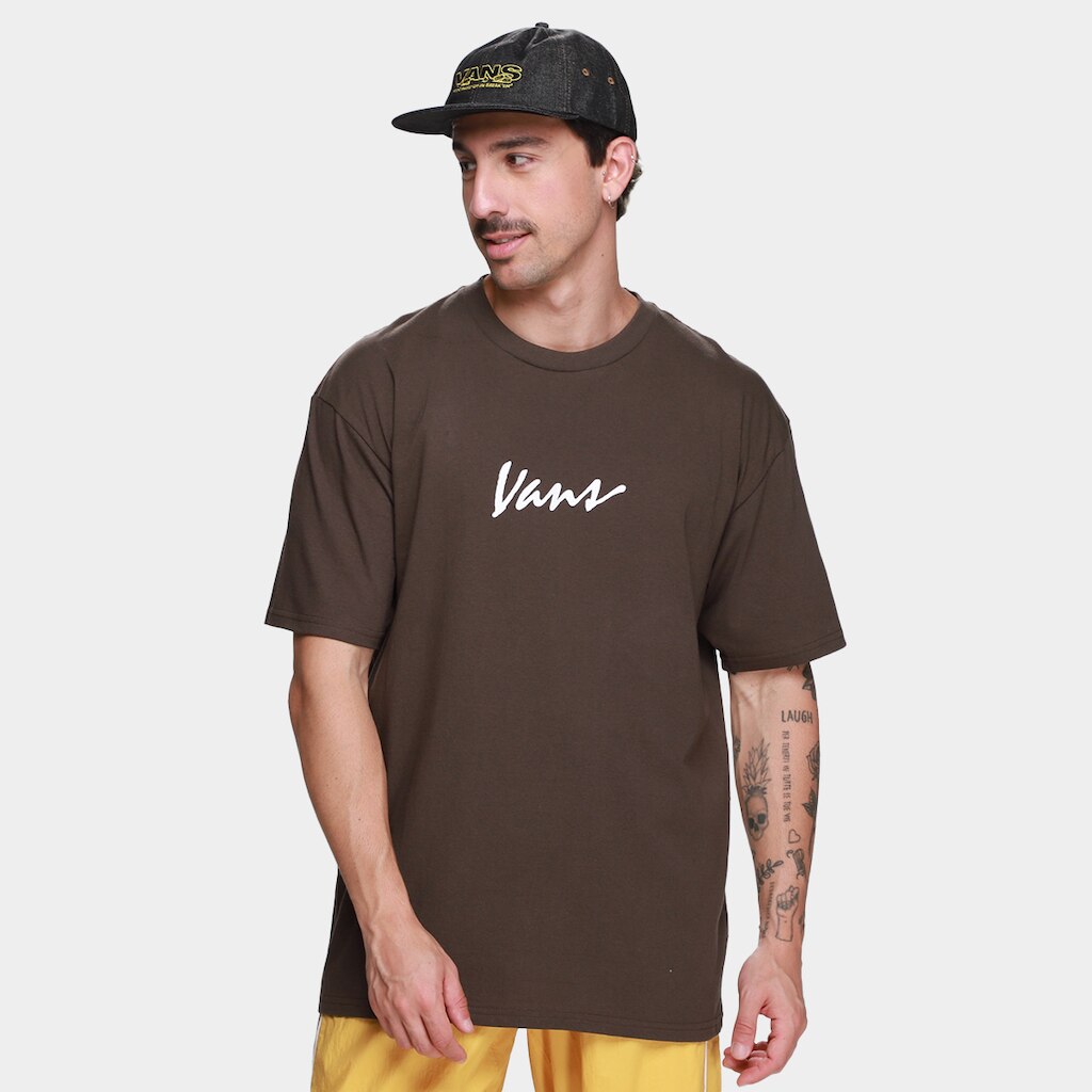 Camiseta Vans Classic Script Masculina
