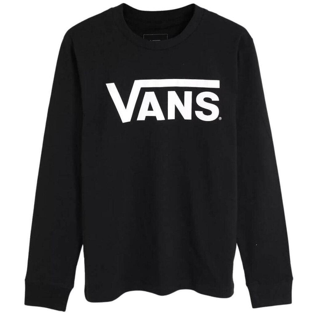 Camiseta Vans Infantil Classic - BLACK/WHITE