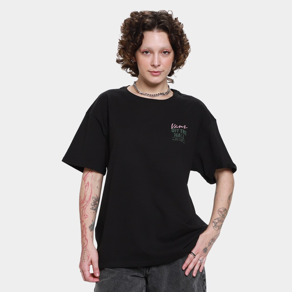Camiseta Vans Lady Wall Outsized Feminina