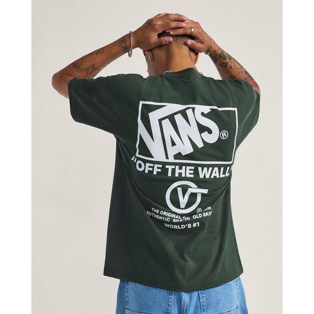 Camiseta Vans SS The Formula Dried Kelp Verde G