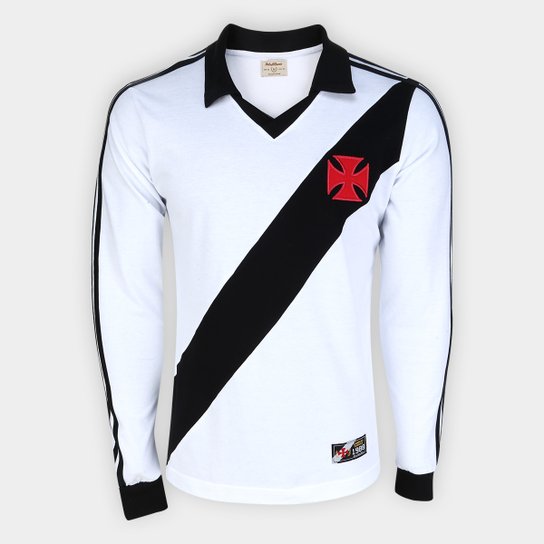 Camiseta Vasco da Gama 1988 Manga Longa Masculina - Branco+Preto é ruim? Camiseta Vasco da Gama 1988 Manga Longa Masculina - Branco+Preto é boa?