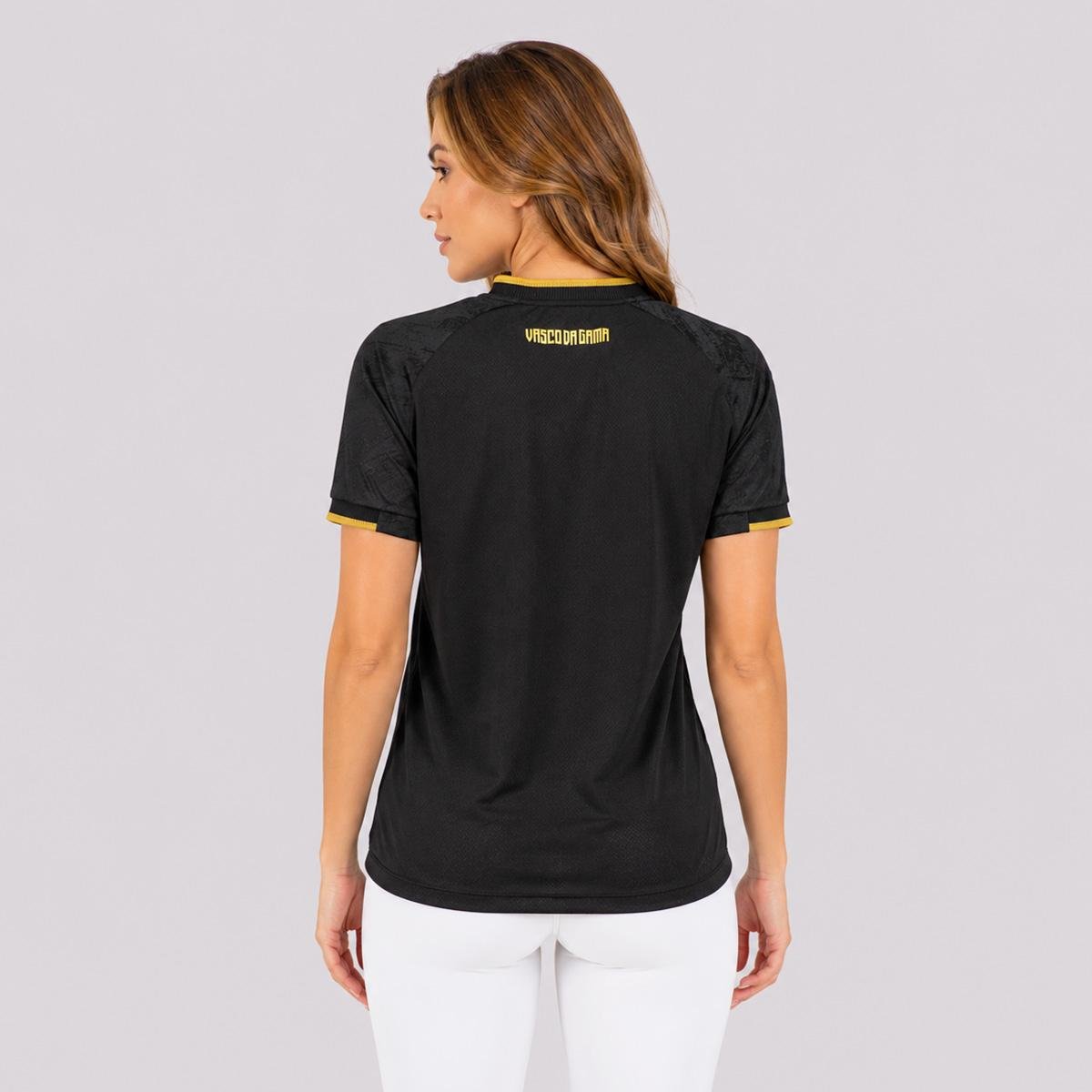 Camiseta Vasco Gigante De Ouro Feminina - 3
