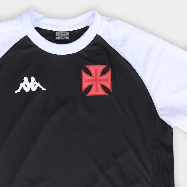 Camiseta Vasco Kappa Supp Graphik Duo Masculina