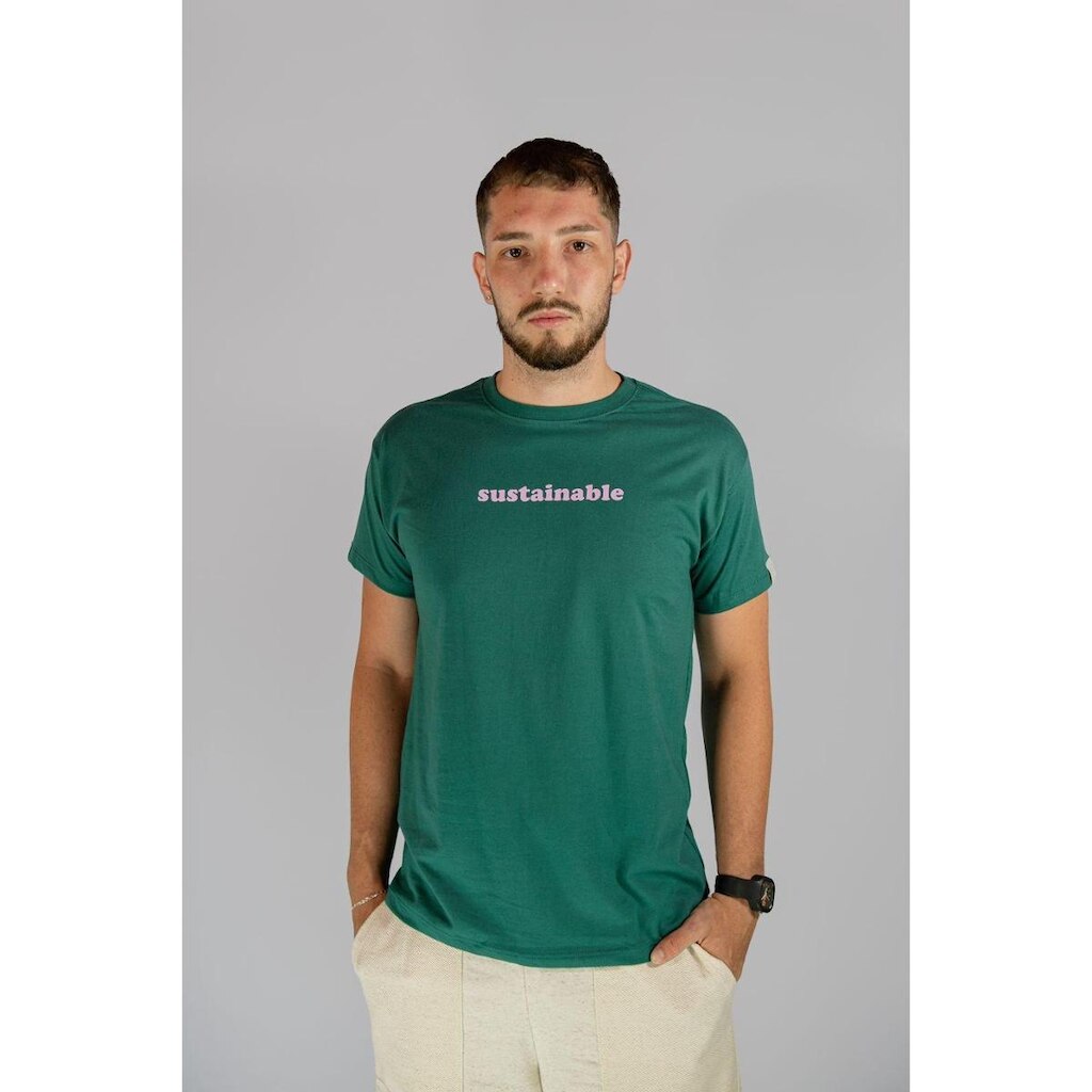 Camiseta Verde Sustentável Future