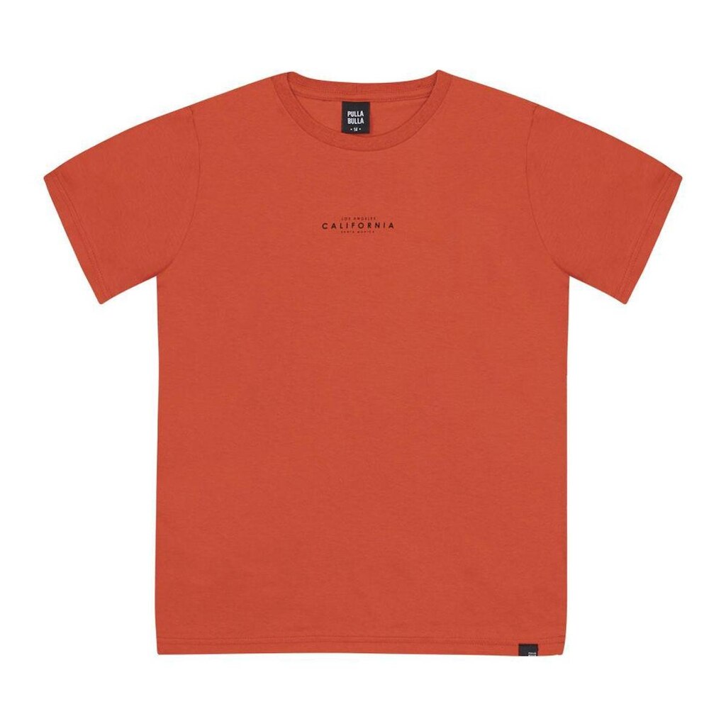 Camiseta Vermelho Juvenil Pulla Bulla Menino - 53555-1137