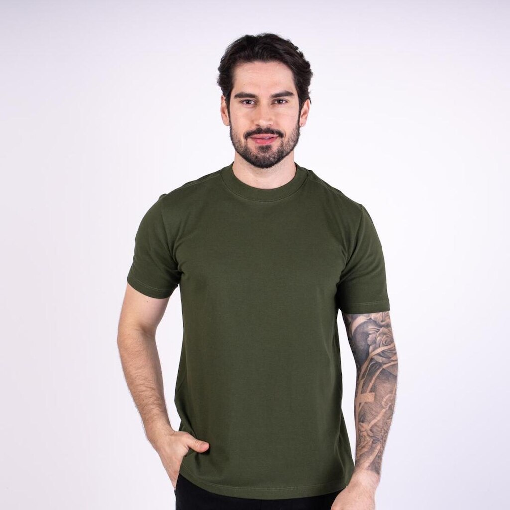 Camiseta VersatiOld Piquet Verde Militar