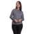 Camiseta Via Basic Dry Academia Manga Longa Proteção Solar UV Feminina - Cinza