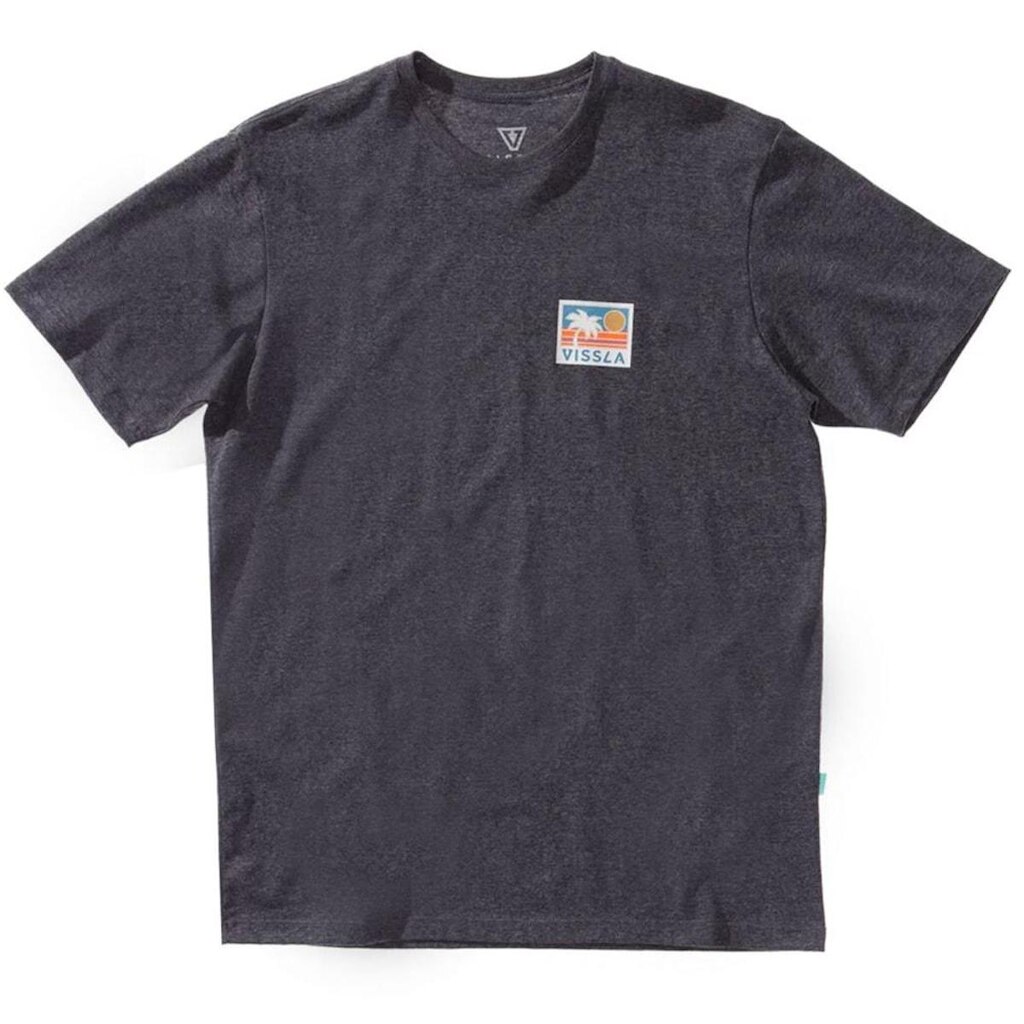 Camiseta Vissla Horizon Mescla Preto