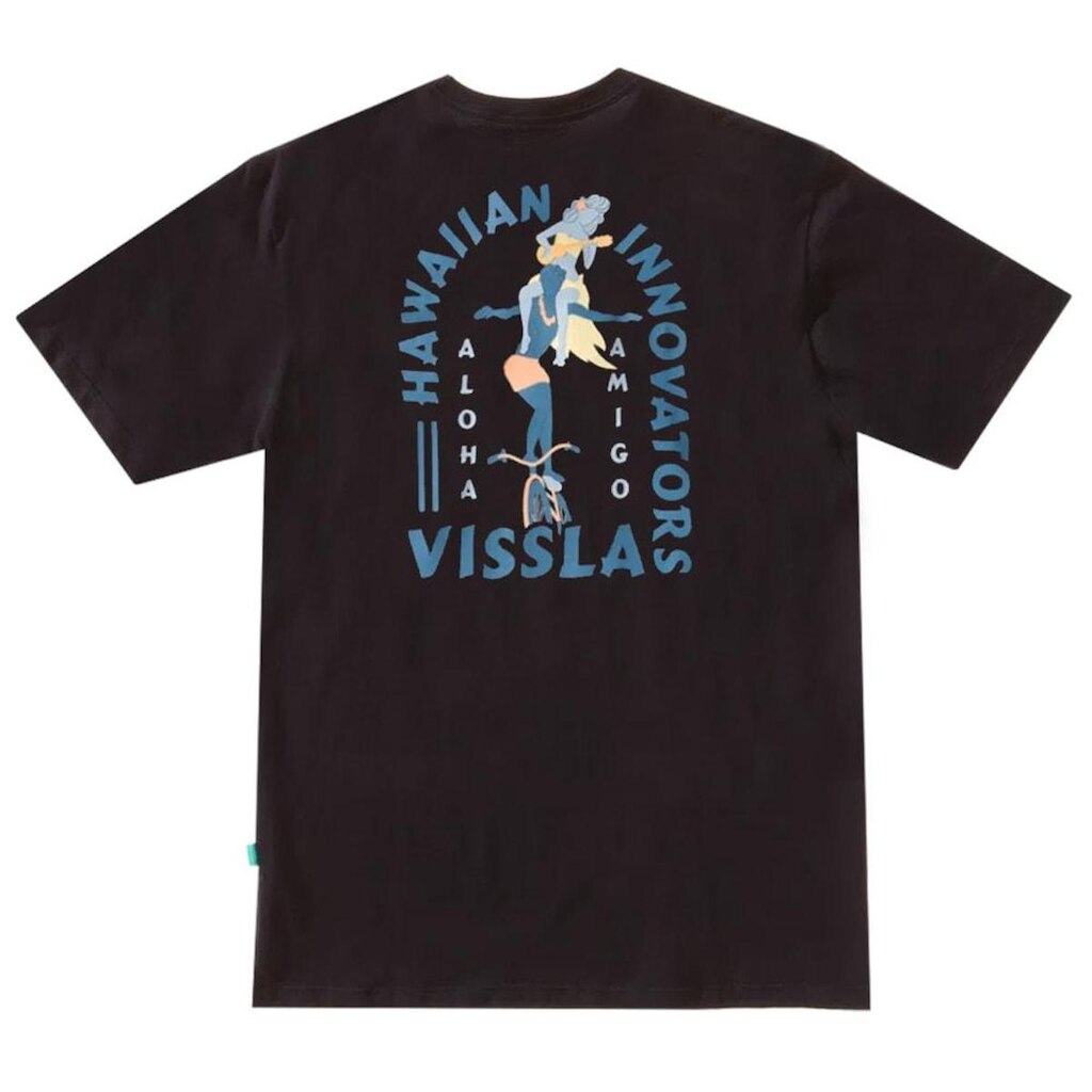 Camiseta Vissla Risky Preta