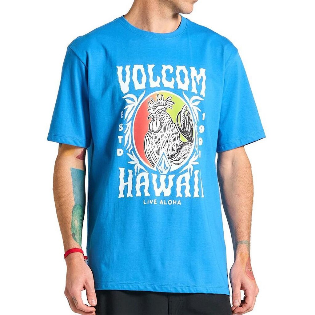 Camiseta Volcom Aloha Rooster SM25 Masculina