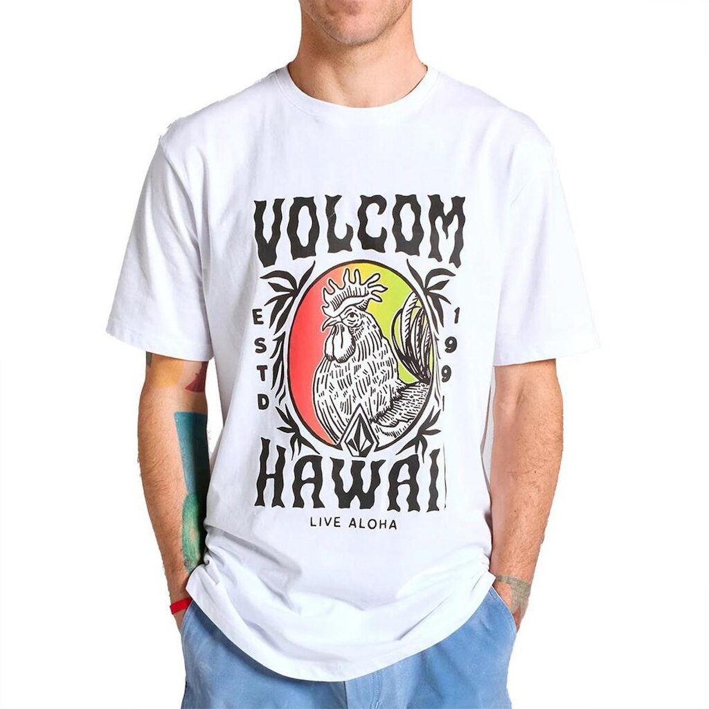 Camiseta Volcom Aloha Rooster SM25 Masculina