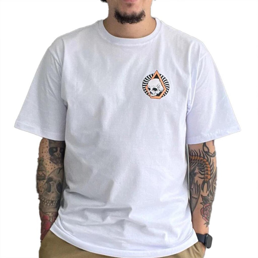 Camiseta Volcom Arched Oversize SM26 Masculina