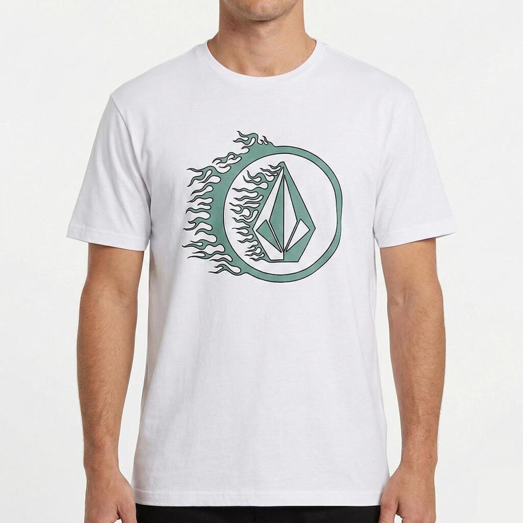 Camiseta Volcom Circle Stone SM26 Masculina
