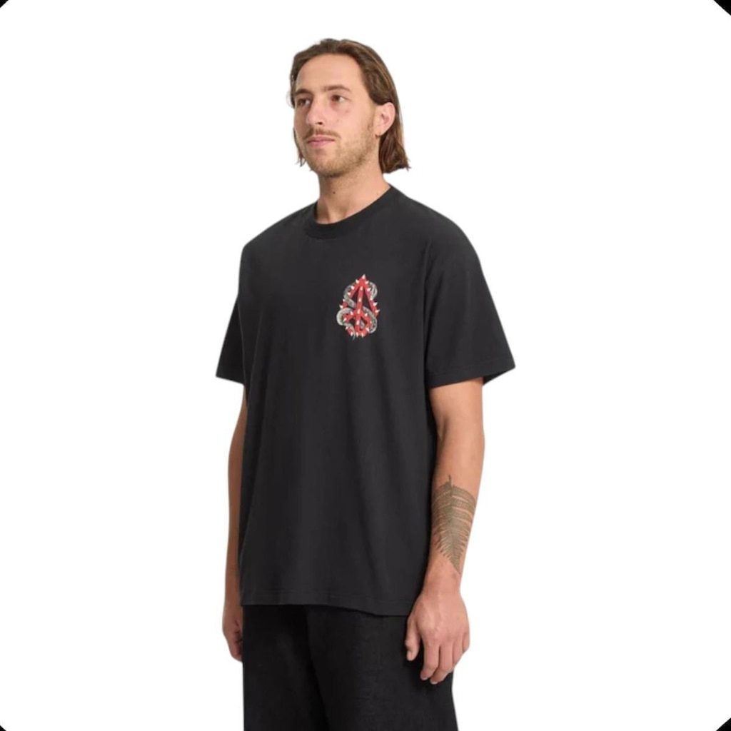 CAMISETA VOLCOM COMFORT SNAKE PEACE