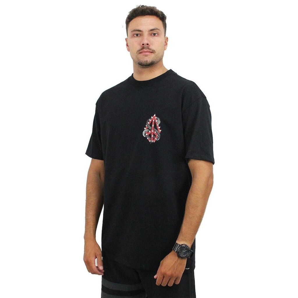 Camiseta Volcom Confort Snake Peace Masculina