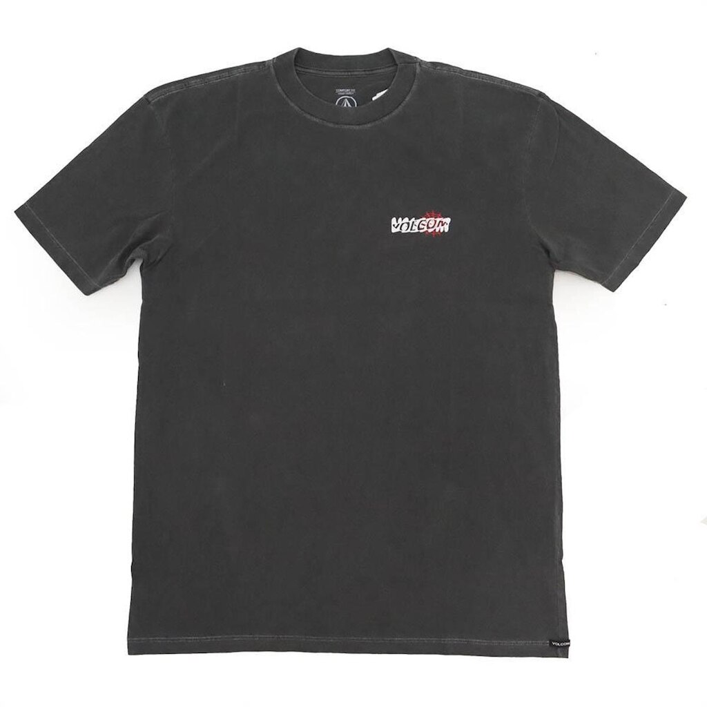 Camiseta Volcom Especial Brain Storm - Preto Estonado