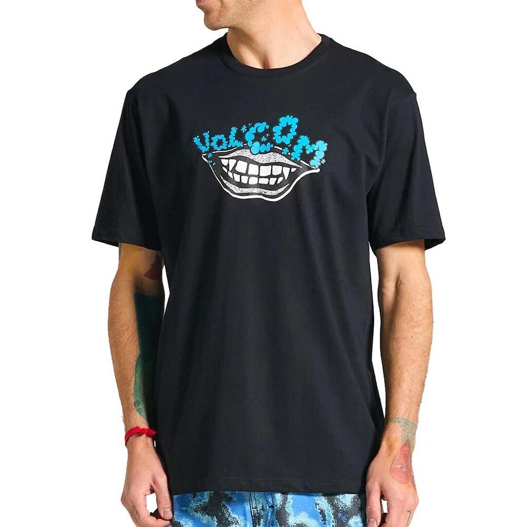 Camiseta Volcom Evil Grin SM25 Masculina