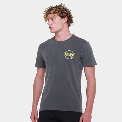 Camiseta Volcom Hard Headed Masculina - Masculino