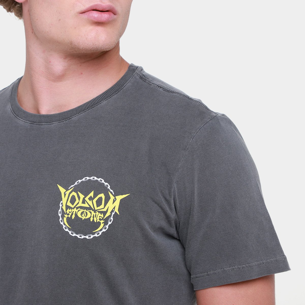 Camiseta Volcom Hard Headed Masculina - 2